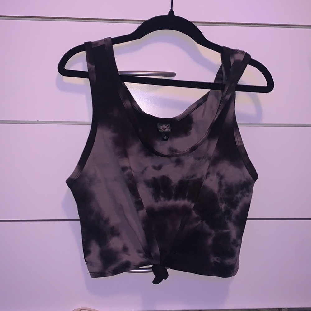 Tie-dyeTank top crop top